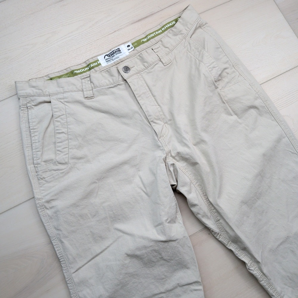 Mountain Khakis All Mountain Pants Mens 38x32 (Fits 36x32) Relaxed Fit Stretch